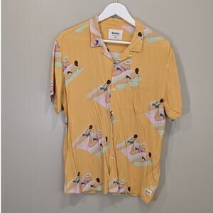 DUVIN Beach Day Button Up × Outer Banks “You seem very Cool” Beach Pool - Size L